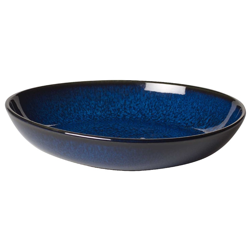 Lave Bleu kleine flache Schale, 22 cm