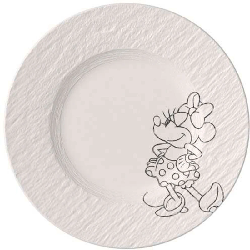 Manufacture Rock Mickey Mouse Frühstücksteller, Weiß