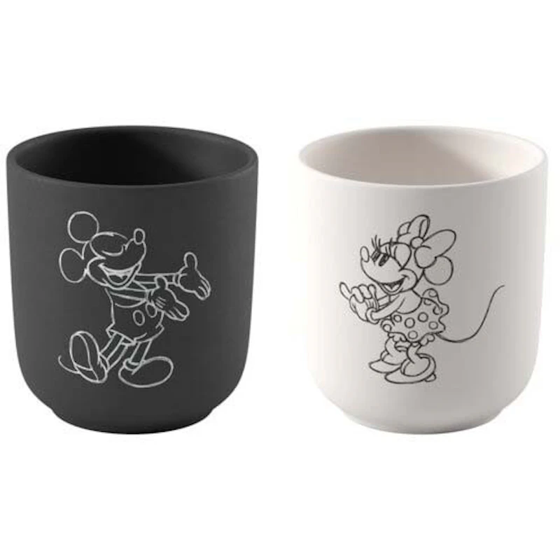 Manufacture Rock Mickey Mouse Kaffeetasse, 2-er Set