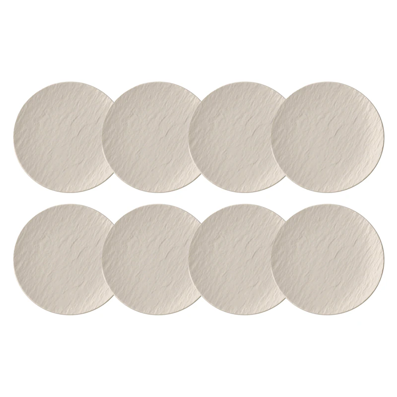 Manufacture Rock Beilagenteller 15,5 cm 8-er Set, Weiß