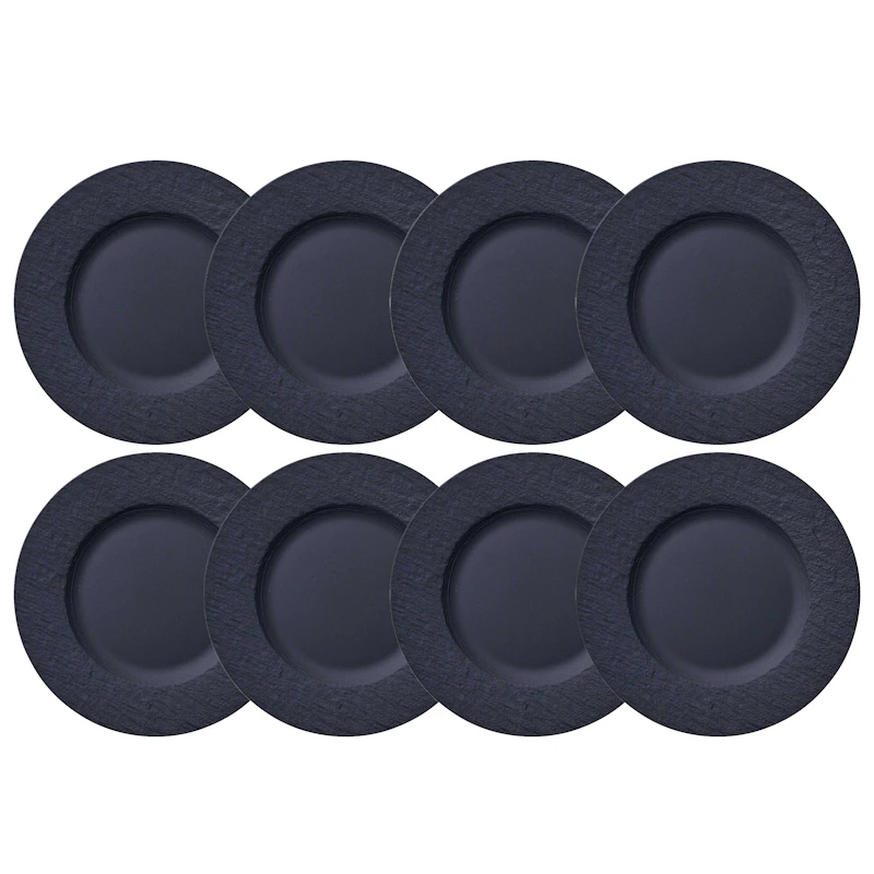Manufacture Rock Beilagenteller 22 cm 8-er Set