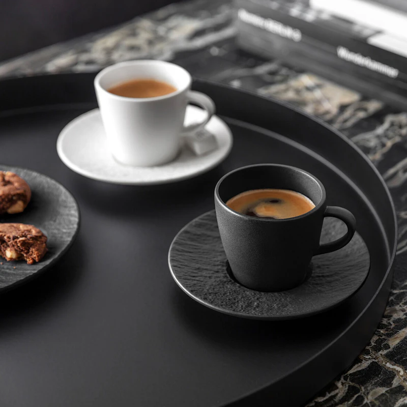 Manufacture Rock Espressotasse mit Unterteller