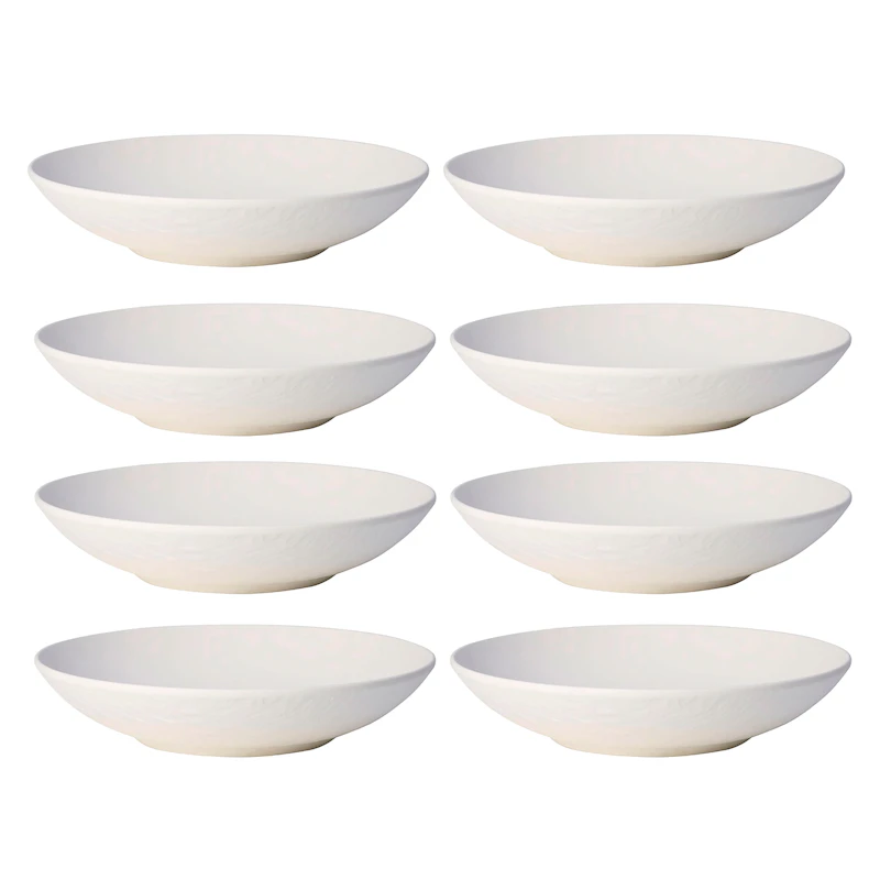 Manufacture Rock Schüssel 24 cm 8-er Set, Weiß