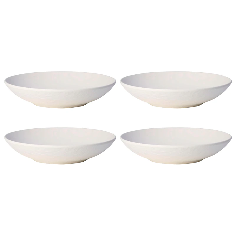 Manufacture Rock Schüssel 24 cm 4-er Set, Weiß