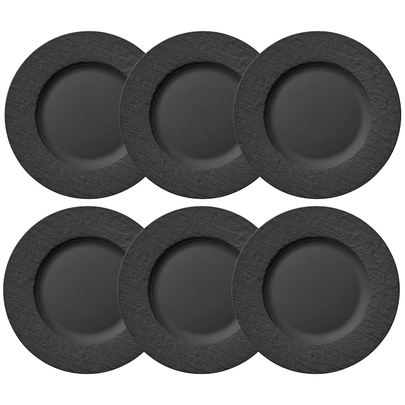 Manufacture Rock Teller 27 cm 6-er Set