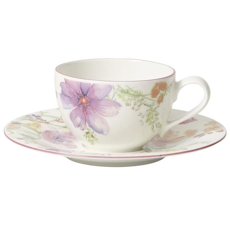 Mariefleur Basic Kaffeetasse mit Unterteller