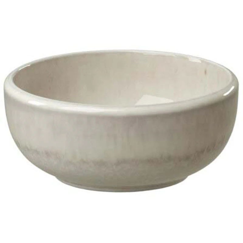 Perlemor Sand Dip-Schale 8 cm, Beige