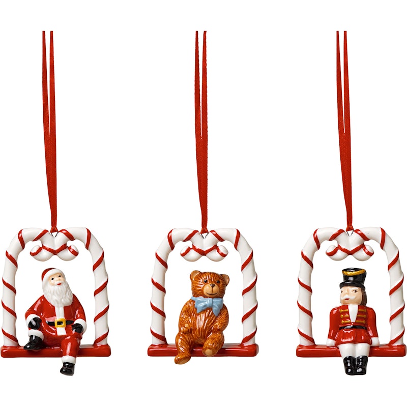 Nostalgic Weihnachtsornament 3-er Set