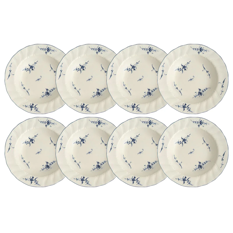 Old Luxembourg Tiefer Teller 23 cm 8-er Set