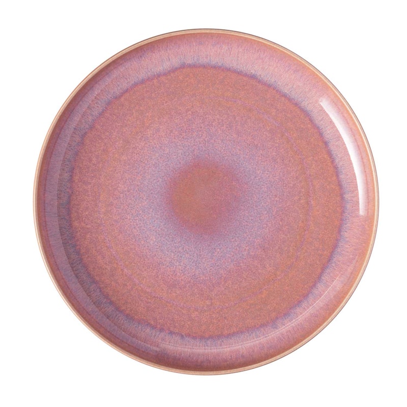 Perlemor Teller 27 cm, Korallenfarben