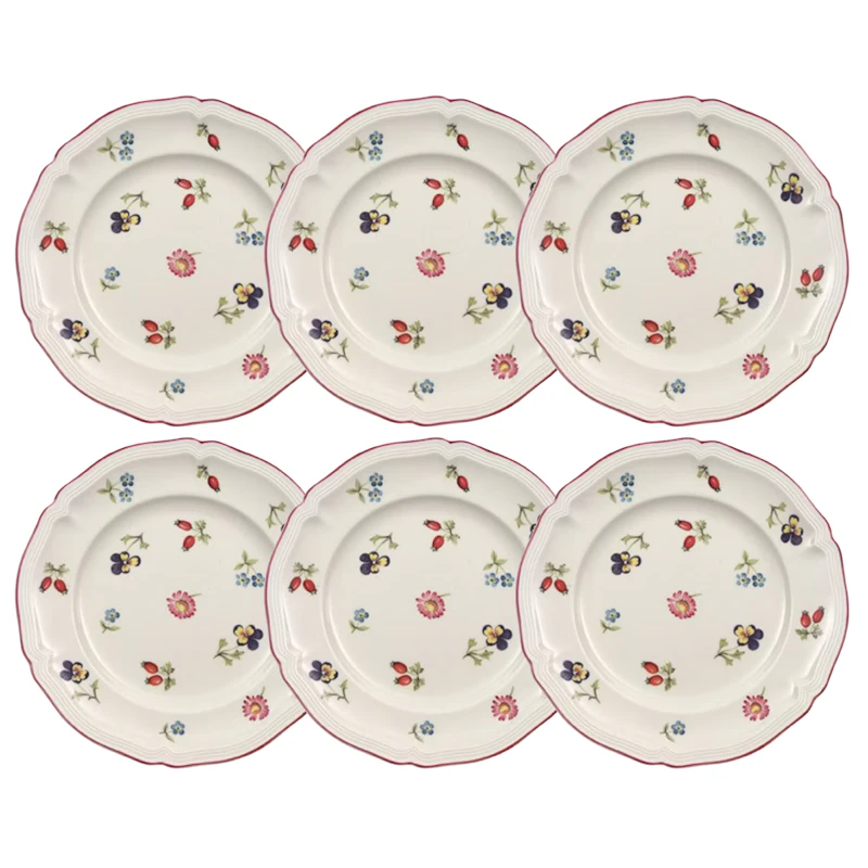 Petite Fleur Beilagenteller 17 cm 6-er Set