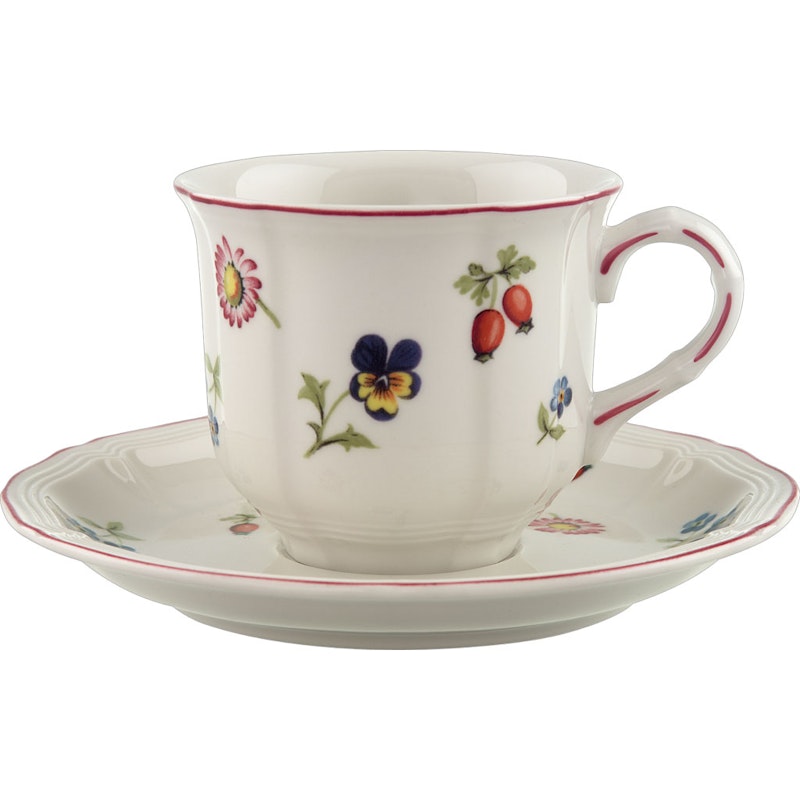 Petite Fleur Kaffeetasse mit Unterteller