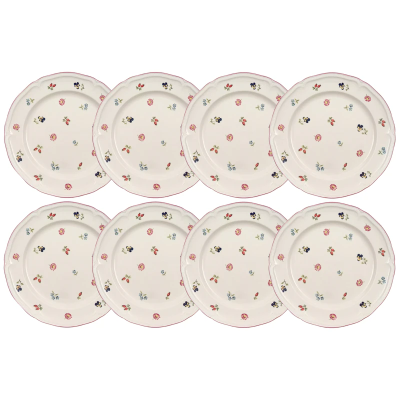 Petite Fleur Teller 26 cm 8-er Set