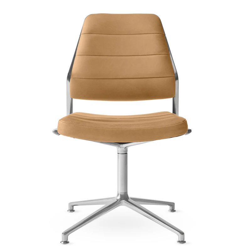 454 Drehstuhl, Camel Leather