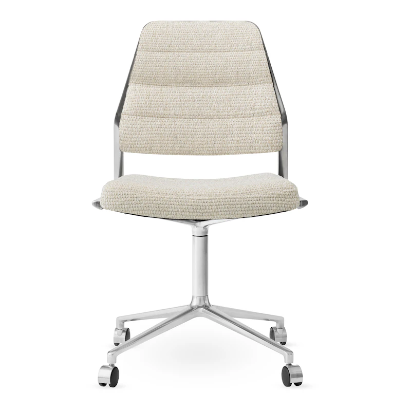 454 Drehstuhl Mit Rädern, Wavy
