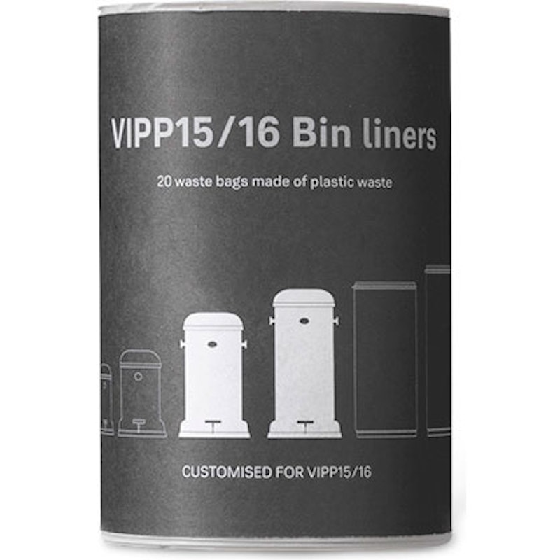 Vipp 15/16 Mülleimerbeutel Für Treteimer, 18 L