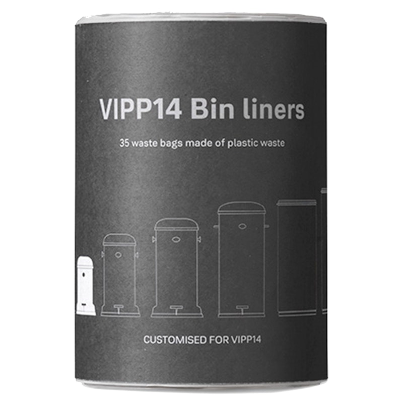 Vipp 14 Mülleimerbeutel Für Treteimer 8-er Set, 8 L