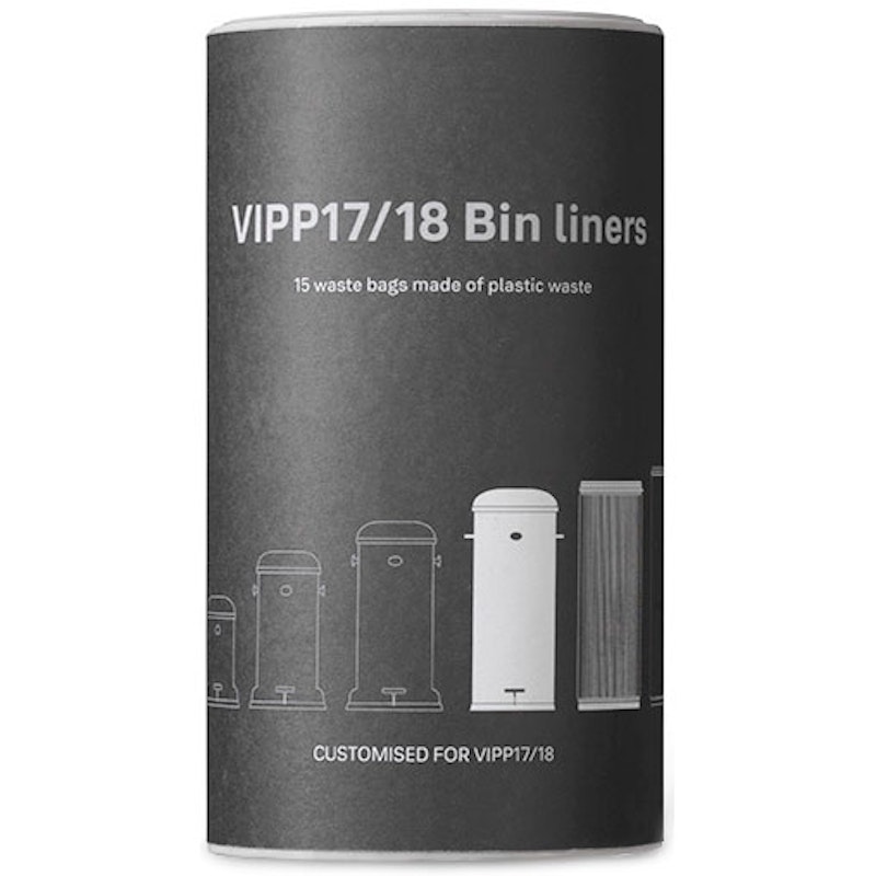 Vipp 17/18 Mülleimerbeutel Für Treteimer, 30 L