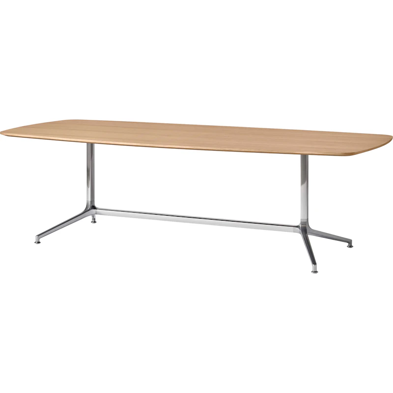437 Swivel Tisch Mittlerer, Light Oak