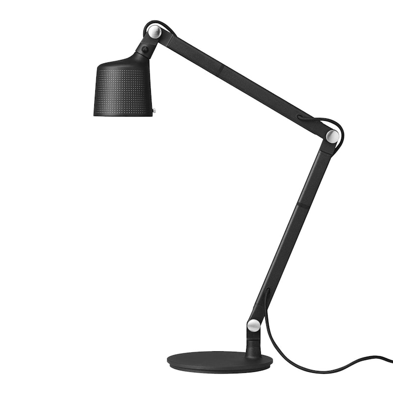 Vipp 521 Tischlampe, Schwarz