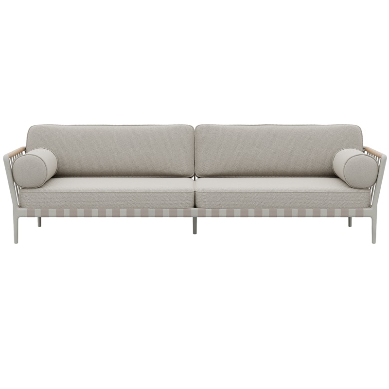 Vipp720 Open-Air 3-Sitzer-Sofa, Sand