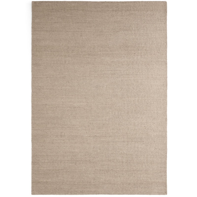 143 Wollteppich 200x300 cm, Dunkelbeige