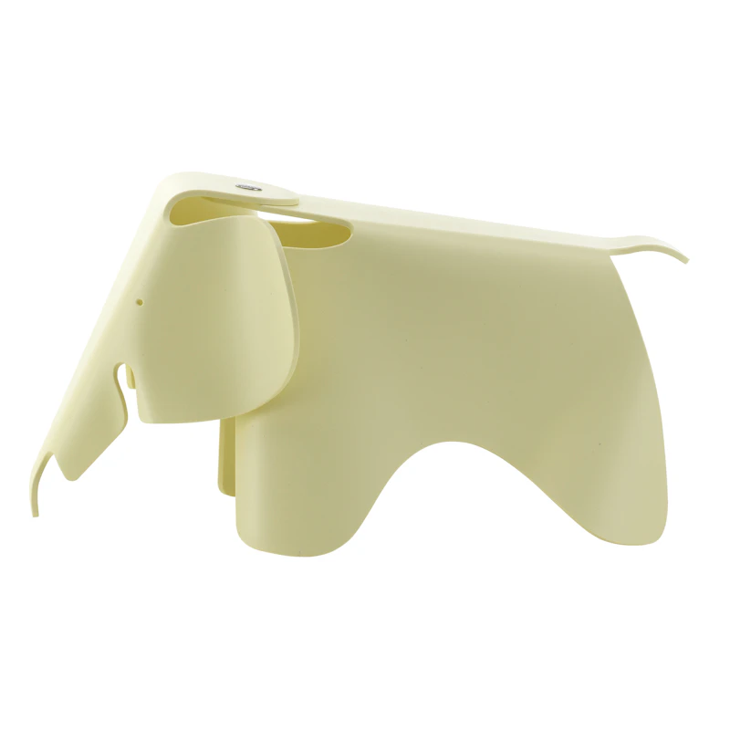 Eames Elephant Hocker Klein, Canary
