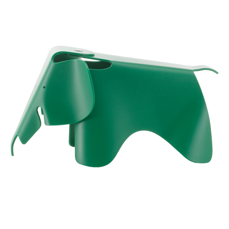 Eames Elephant Hocker Klein, Emerald