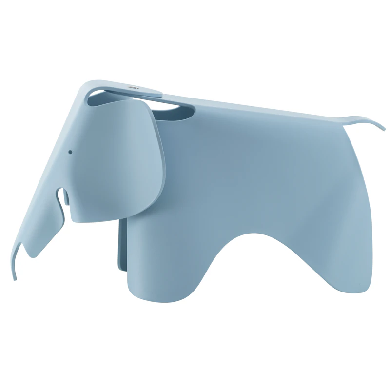 Eames Elephant Hocker Groß, Sky Blue