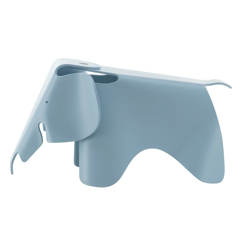 Eames Elephant Hocker Klein, Sky Blue