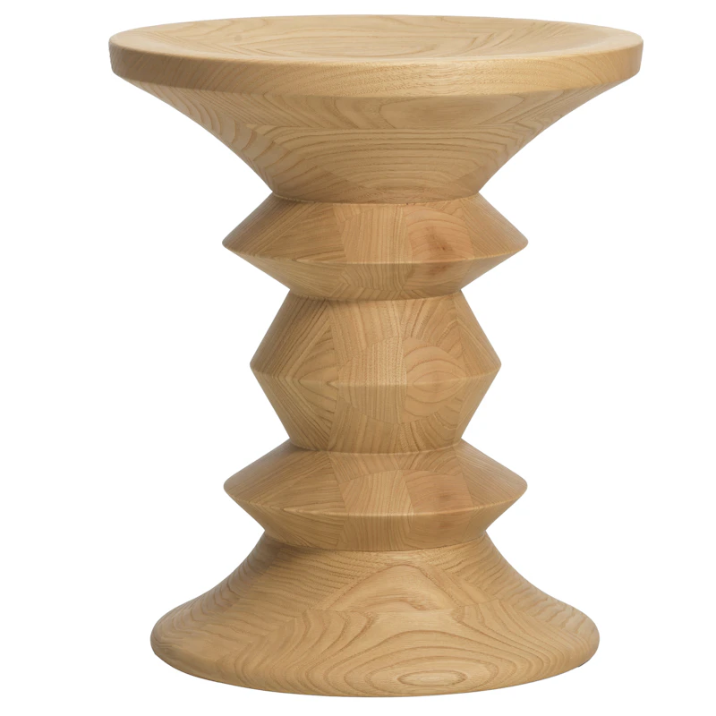 Eames Hocker Model A, Kastanienbraun
