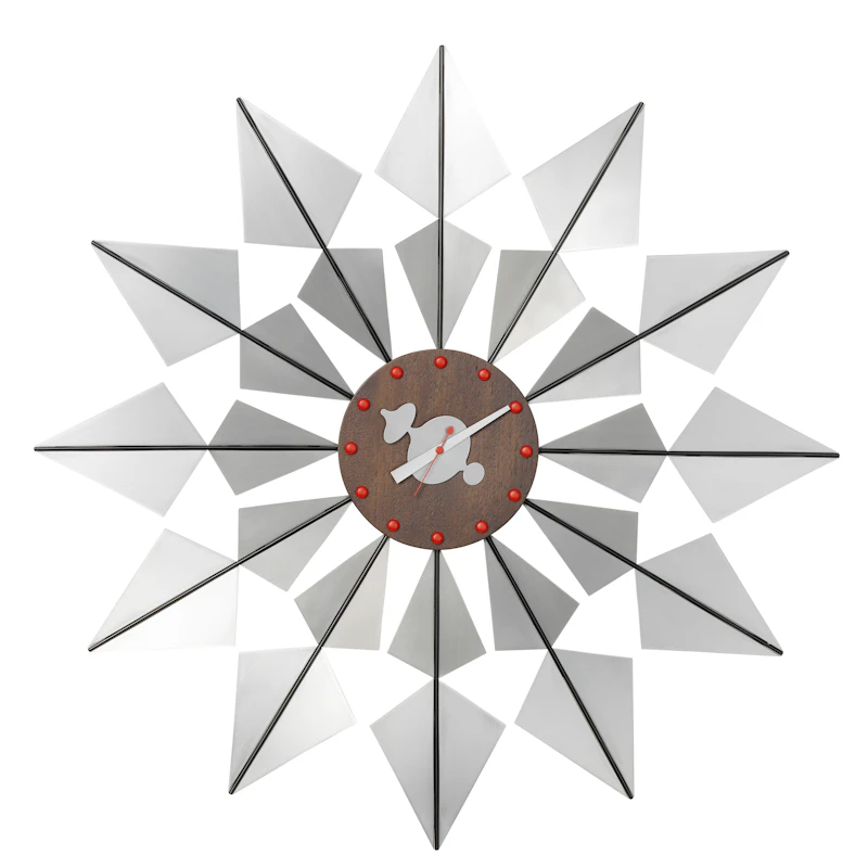 Flock of Butterflies Wanduhr Ø61 cm, Aluminium