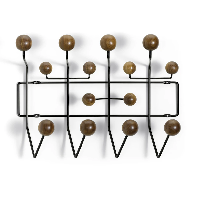 Hang It All Garderobe, Walnussfarben