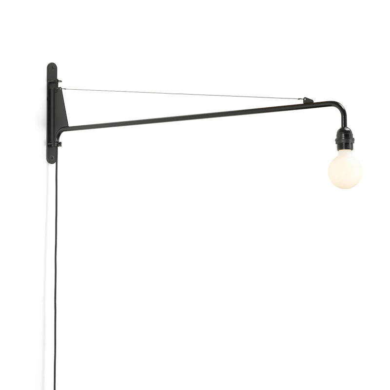 Petite Potence Wandleuchte, Deep Black