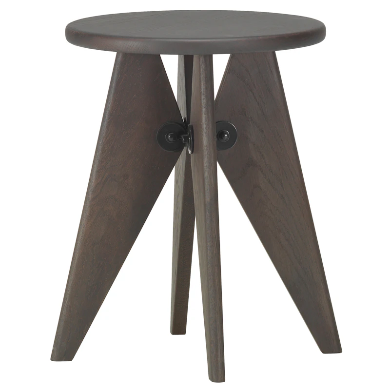 Tabouret Bois Hocker, In Dunkler Eiche