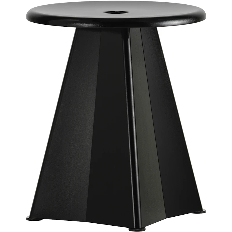 Tabouret Métallique Hocker, Deep Black