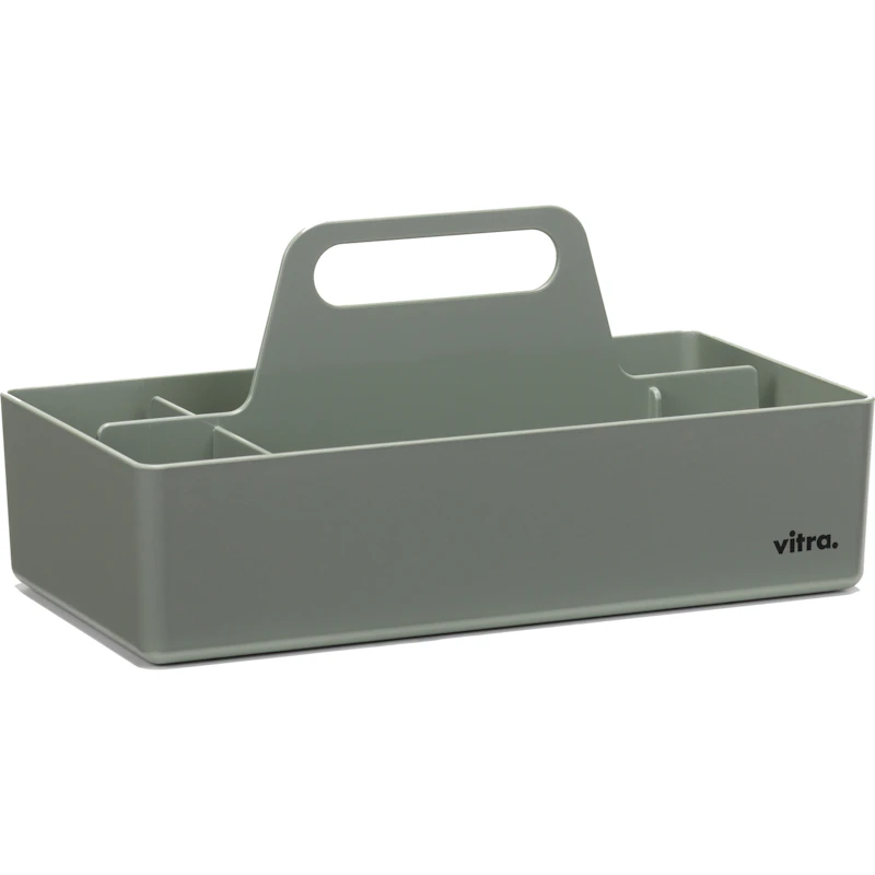 Werkzeugkasten Recyceltes Plastik, Moss Grey