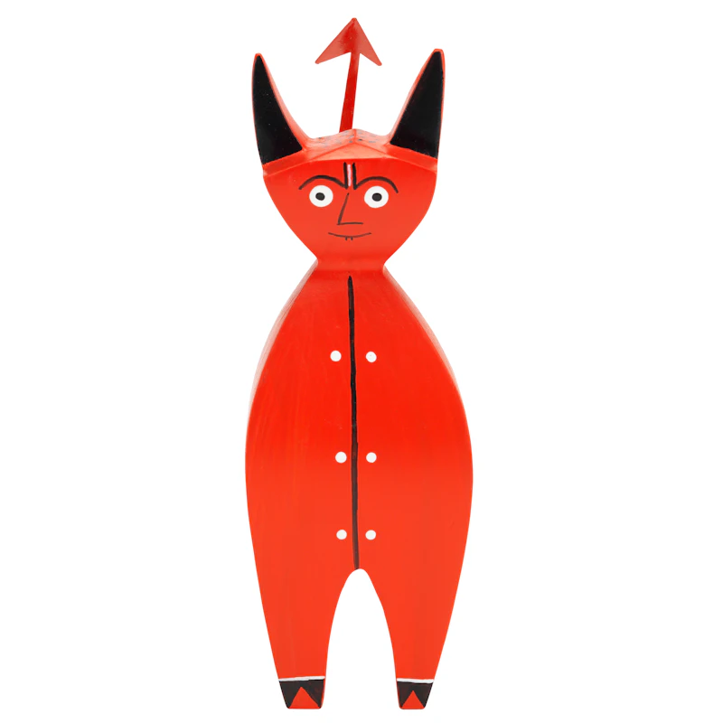 Wooden Doll Holzfigur, Little Devil