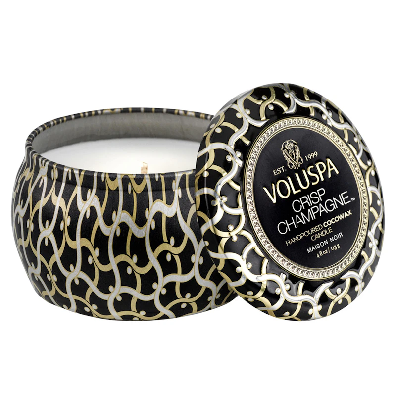 Maison Mini Tin Duftkerze, Crisp Champagne