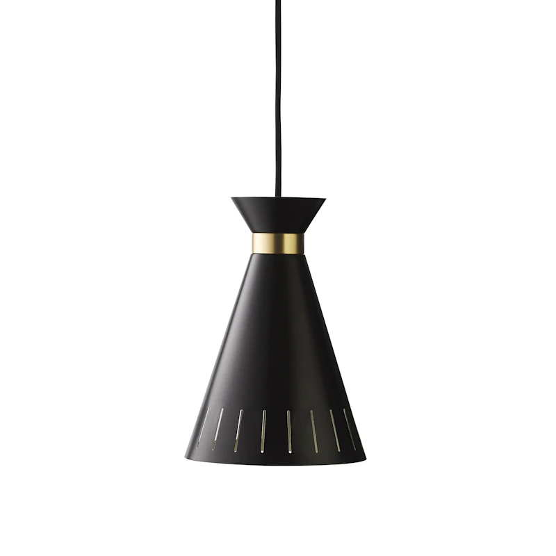 Cone Pendant, Black Noir