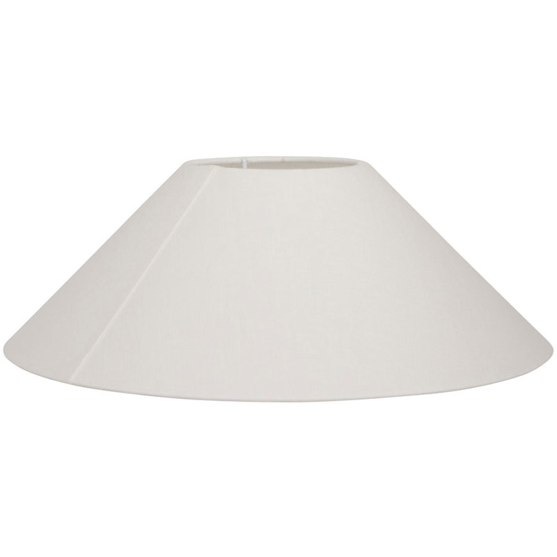 Basic Flat Lampenschirm Weiß, 30 cm