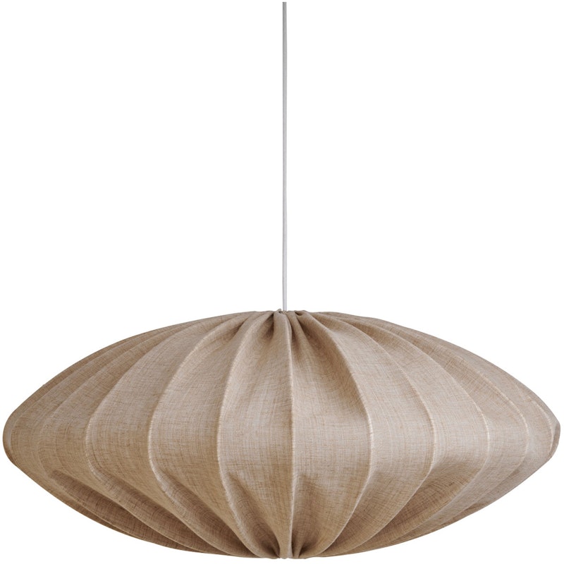 Ellipse 80 Lampenschirm Leinen, Sand