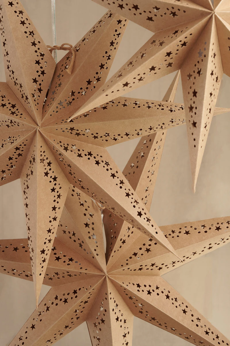 Vintergatan Weihnachtsstern, Natur/  60 cm | RoyalDesign.de