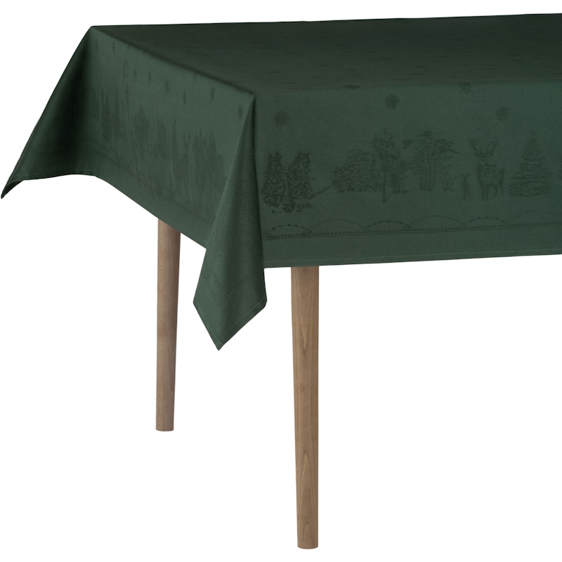 Julemorgen Tischdecke 140x240 cm, Grün