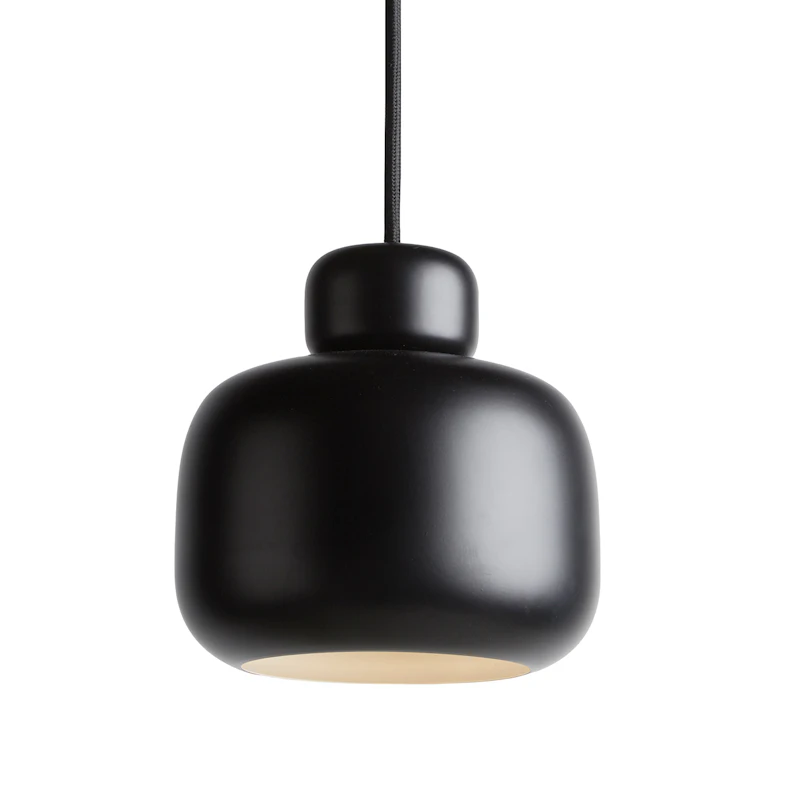 Hängelampe Stone S, Schwarz