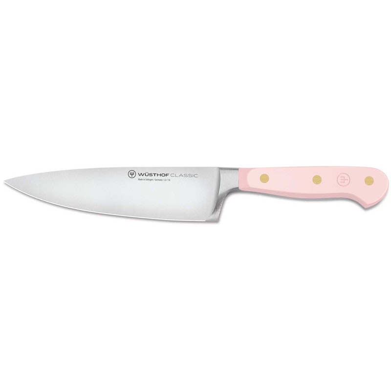 Classic Kochmesser 16 cm, Pink Himalayan Salt