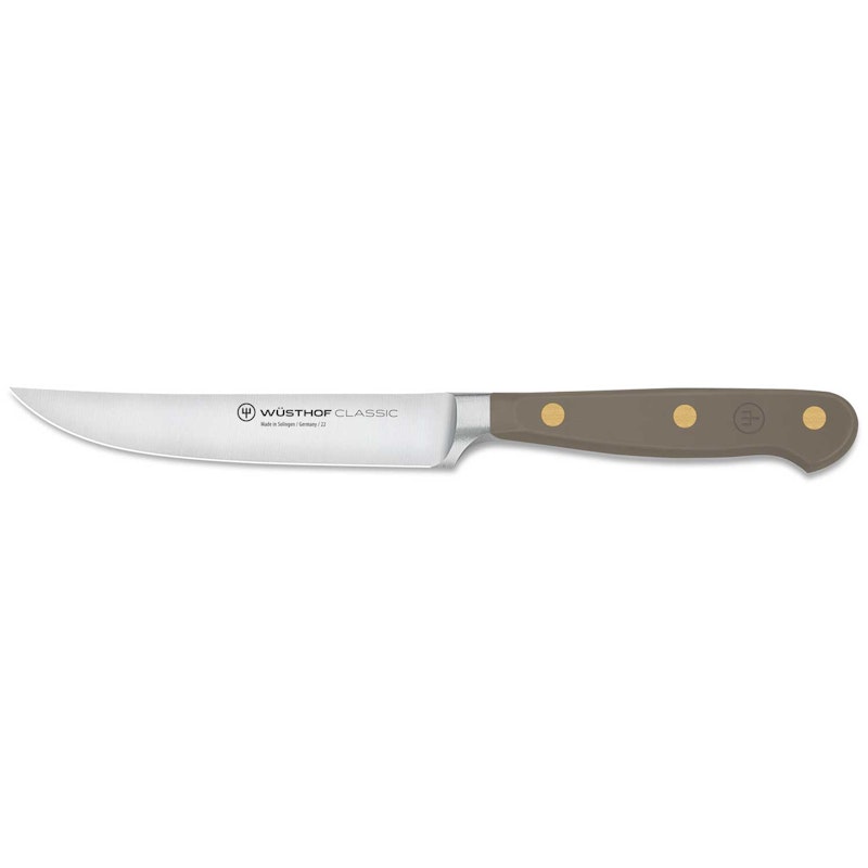 Classic Colour Steakmesser 12 cm, Velvet Oyster