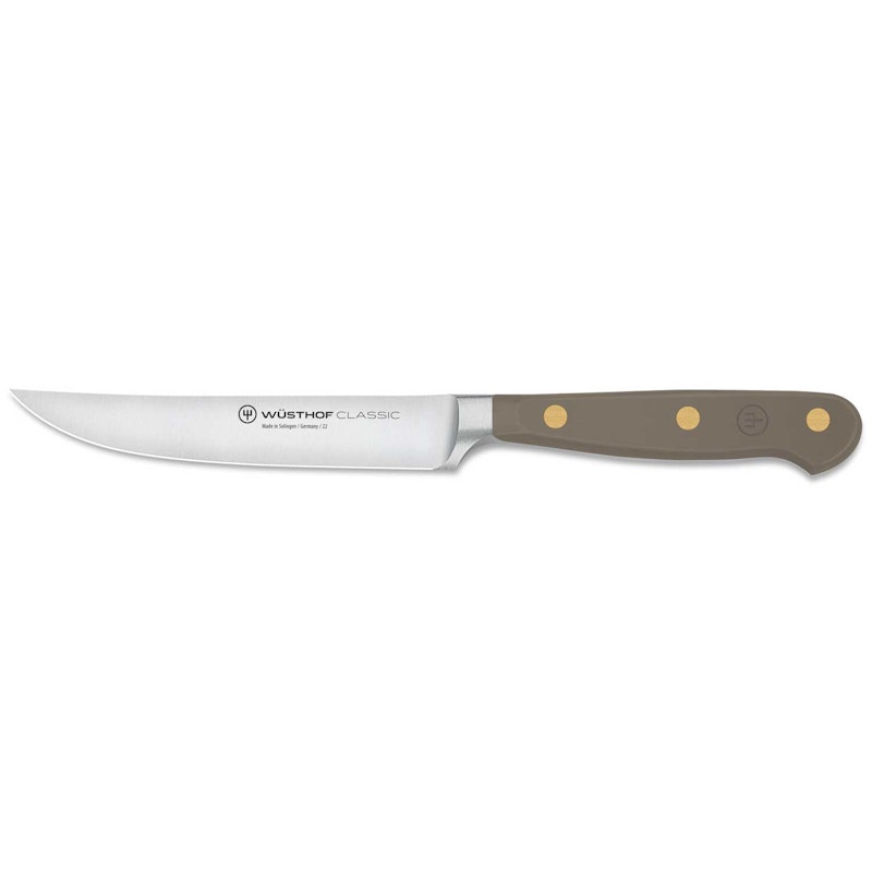 Classic Colour Steakmesser 12 cm, Velvet Oyster
