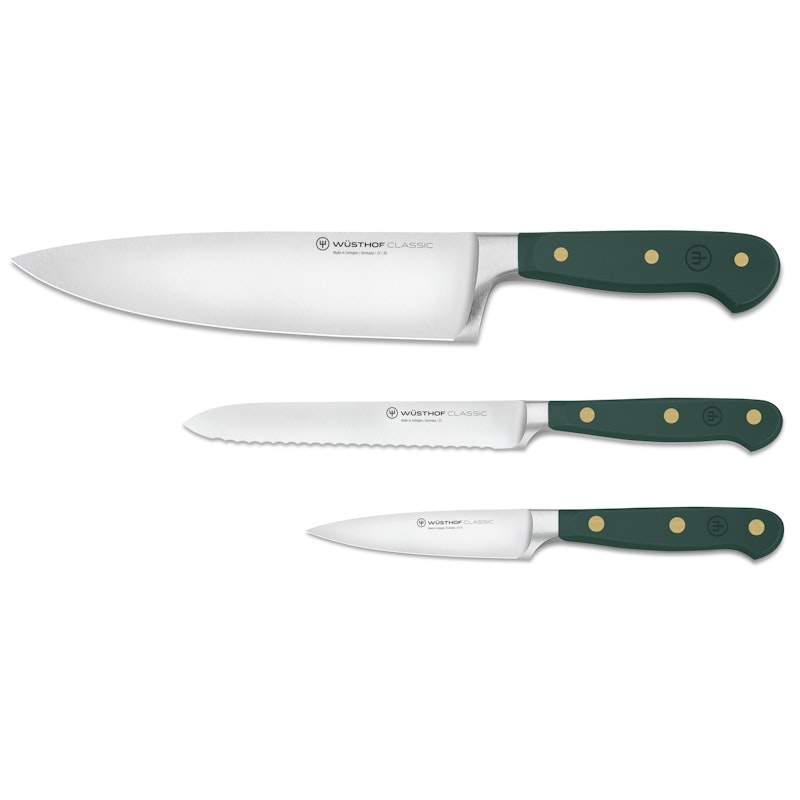 Classic Colour Messerset Mit 3 Universalmessern, Fresh Rosmary