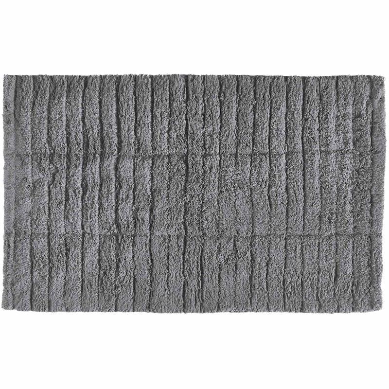 Tiles Badematte 50x80 cm, Grau
